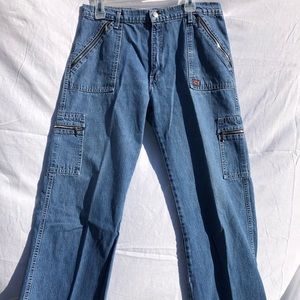 Cargo skate jeans / wide leg jeans